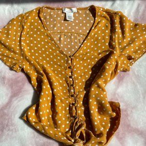 URBAN Romantics Polk Dot Blouse